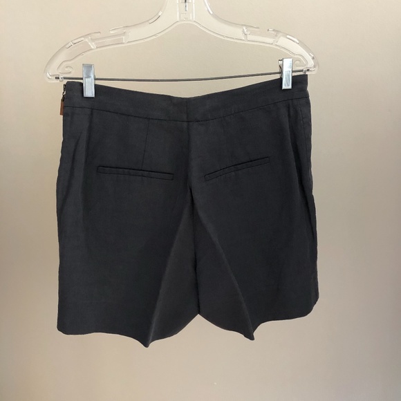 Brunello Cucinelli Blue Linen Shorts - Picture 2 of 6
